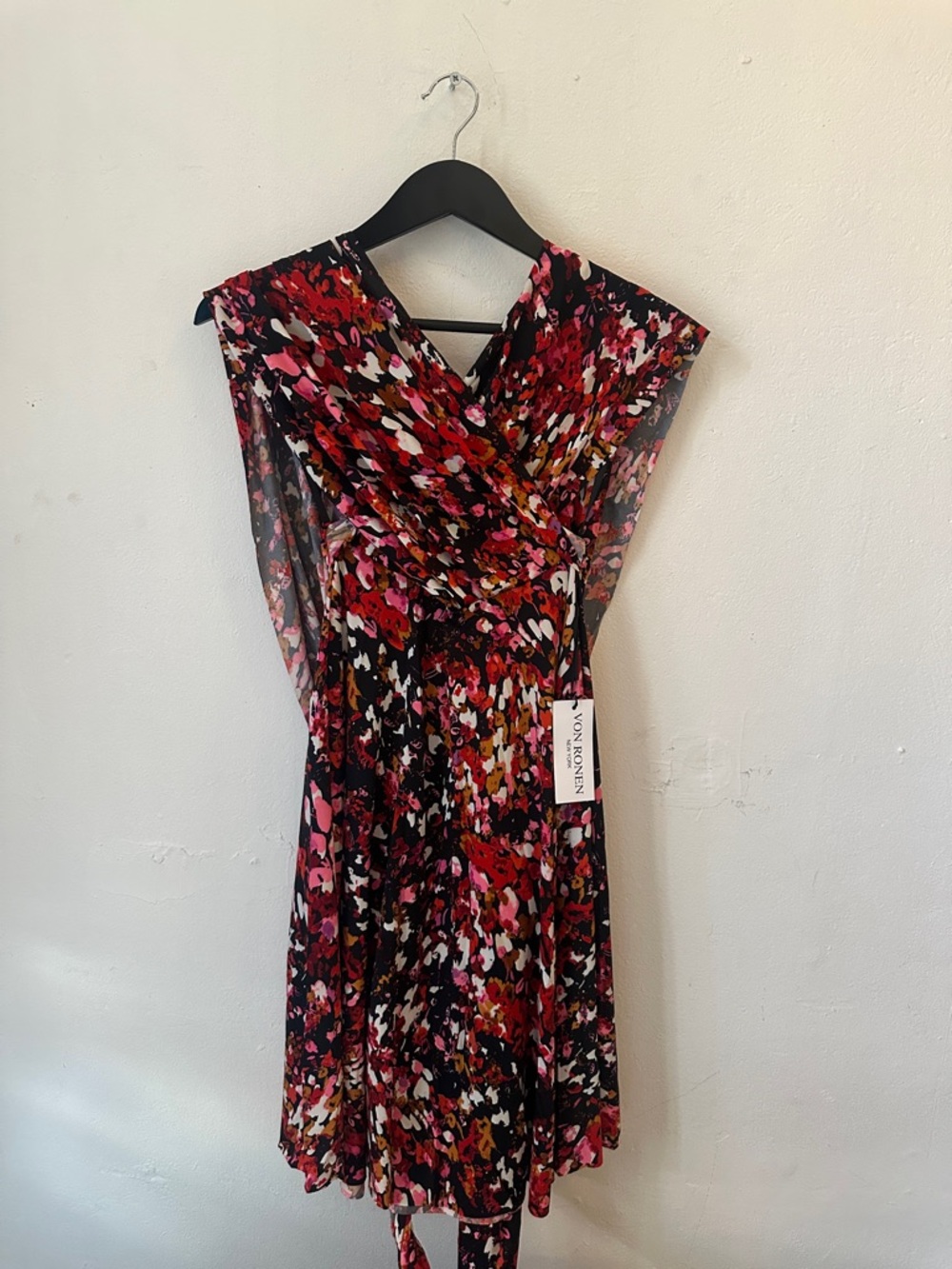 Von Ronen New York Transformer Midi Dress Floral made in US